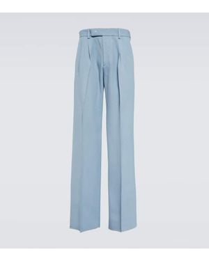 Amiri Weite Hose Aus Twill - Blau