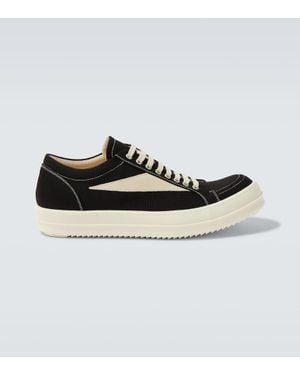Rick Owens Vintage Low-Top Trainers - Black