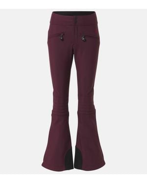 Perfect Moment Aurora Mid-Rise Flared Ski Trousers - Purple