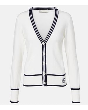 Tory Burch Cardigan Aus Einem Wollgemisch - Grau