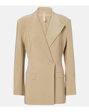 Norma Kamali Double-Breasted Jacket - Natural