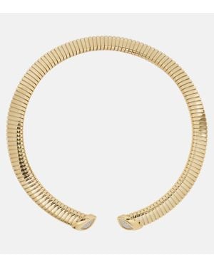 Marina B Trisola 18Kt Necklace With Diamonds - Metallic