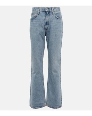 Agolde Vintage High-Rise Bootcut Jeans - Blue