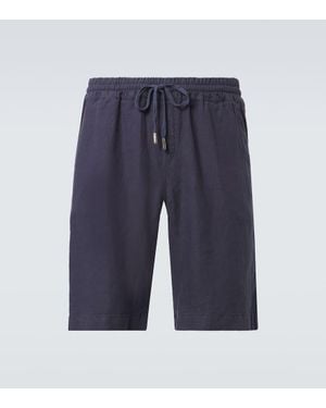 Thom Sweeney Short En Lin - Bleu