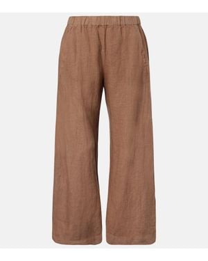 Velvet Pantaloni Regular Lola - Marrone