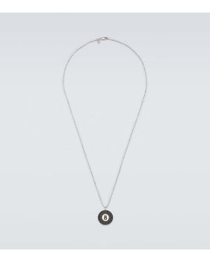 Sydney Evan Halskette Aus 14Kt Weissgold Mit Diamanten - Weiß