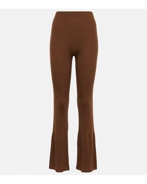 Wolford High-Rise-Hose Aus Schurwolle - Braun