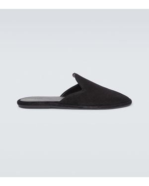 The Row Slipper Roger de ante - Negro