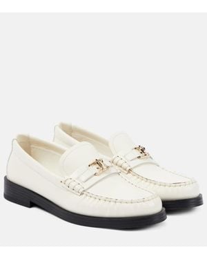 Jimmy Choo Mocassini Addie - Bianco