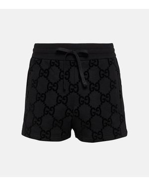Gucci Shorts Gg - Nero