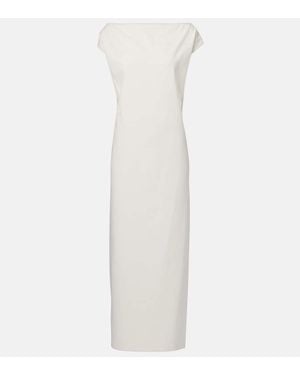 KHAITE Maxikleid Ayame Aus Baumwolle - Weiß