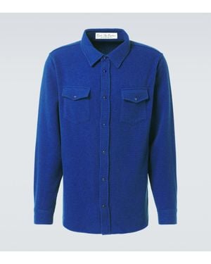 God's True Cashmere Cashmere Overshirt - Blue