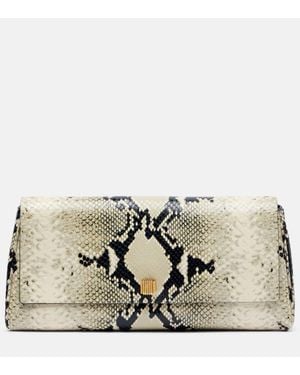 KHAITE Clutch Audrey Aus Leder - Mettallic