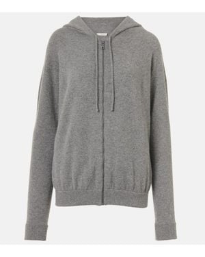 The Row Sweat-Shirt A Capuche Kawoa En Cachemire - Gris