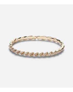 David Yurman Bracciale Sculpted Cable Flex - Metallizzato