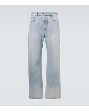 Loewe Mid-Rise Straight Jeans - Blau