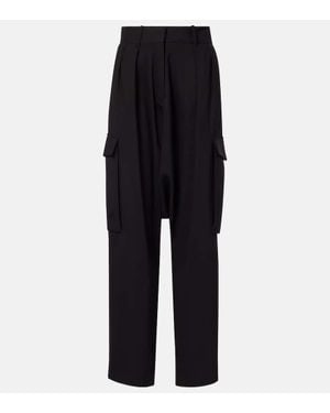 Loewe Pantaloni Cargo A Vita Media - Blu