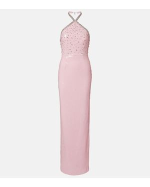 Rebecca Vallance Verzierte Robe Lydia - Pink