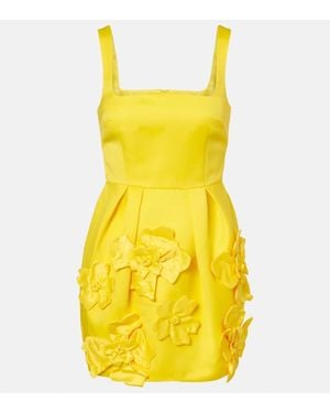 LEO LIN Robe Piper A Fleurs - Jaune