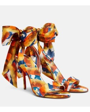 Christian Louboutin Sandalen Miss Z Sandal Du Desert 100 - Orange