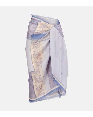 Zimmermann Bedruckter Pareo Aus Baumwolle - Blau