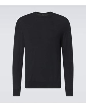 ZEGNA Pullover Aus Wolle - Blau