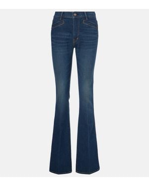 Tom Ford High-Rise Flared Jeans - Blue