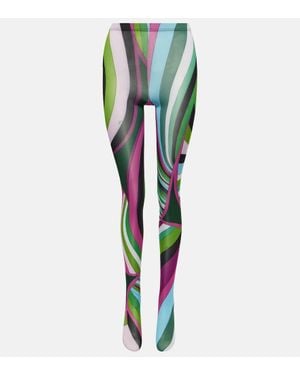 Emilio Pucci Strumpfhose Iride - Grün