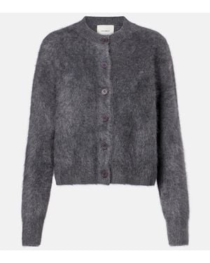 Lisa Yang Cardigan Azalea Aus Kaschmir - Grau