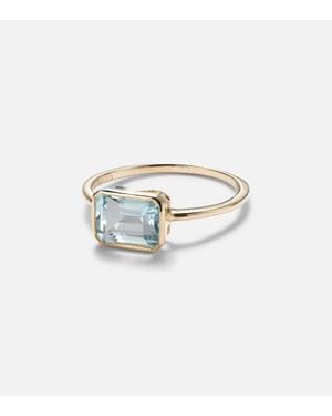 Mateo Ring Aus 14Kt Gelbgold Mit Topas - Mettallic