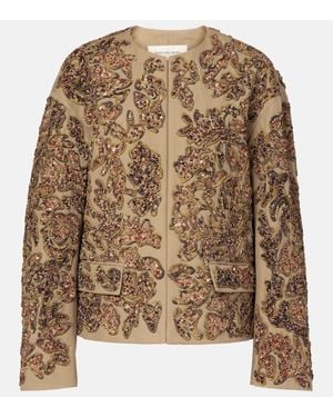 Dries Van Noten Giacca - Marrone