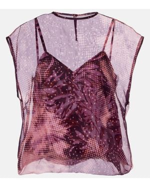 Dries Van Noten Top - Viola
