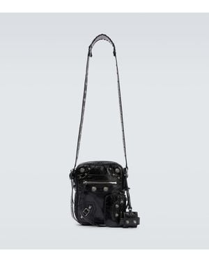 Balenciaga Crossbody Bag Le Cagole Aus Leder - Weiß