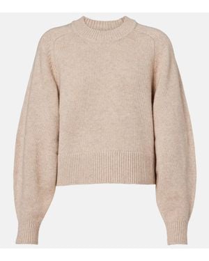 Isabel Marant Leandra Wool And Cashmere Jumper - Natural