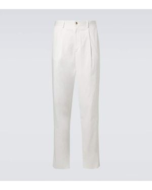 Giorgio Armani Pantaloni Regular - Bianco