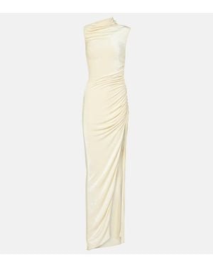 Rick Owens Svita Draped Gown - White