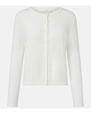The Row Gretas Cotton Cardigan - White