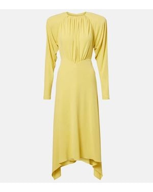 Stella McCartney Robe Midi - Jaune