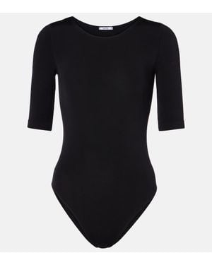 Wolford Bahamas Jersey Bodysuit - Black