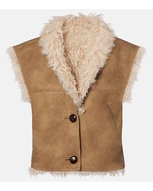 Isabel Marant Wendbare Weste Clara - Natur