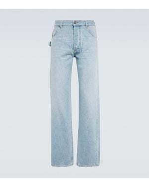 Bottega Veneta Mid-rise Straight Jeans - Blue