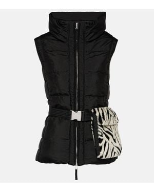 Jet Set Gardena Puffer Vest - Black