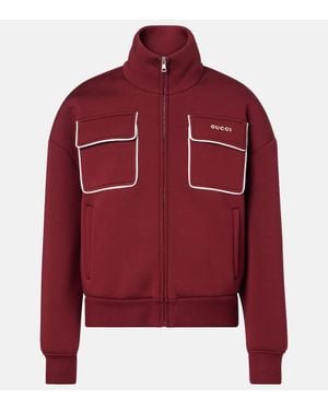 Gucci Logo Sweatshirt - Red