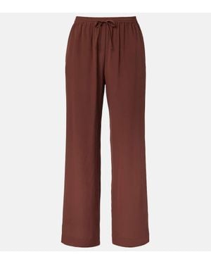 Asceno Pantaloni Aurelia - Rosso