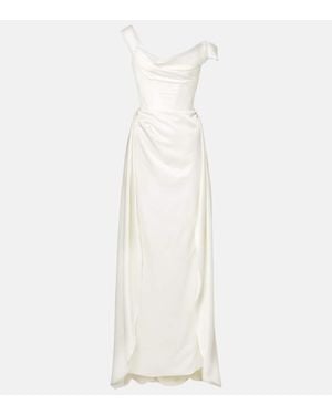 Vivienne Westwood Bridal Nova Grace Satin Gown - White