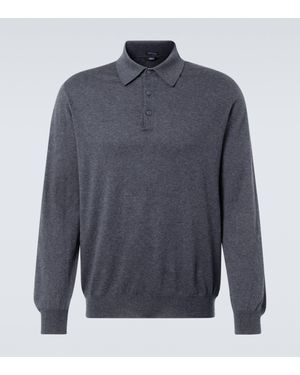 Kiton Cotton Polo Shirt - Blue