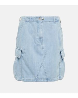 KENZO Denim Miniskirt - Blue