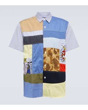 Junya Watanabe X Roy Lichtenstein Cotton Shirt - Blue