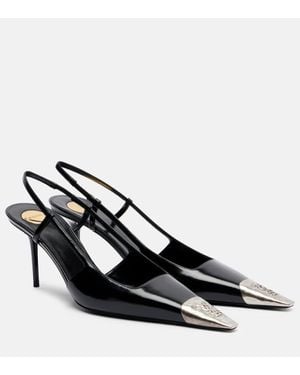 Saint Laurent Pumps Slingback Jeanne 90 - Nero