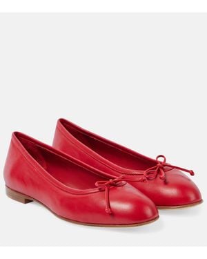 Manolo Blahnik Ballerine Veralli Verona - Rosso